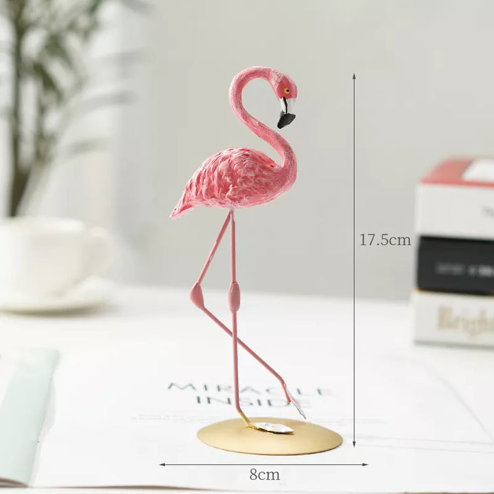 Nordisk Flamingo Figur Figur Staty Skulptur Vardagsrum Kontor Bröllop Fest Dekorationer Heminredning Dekorationsaccessoarer