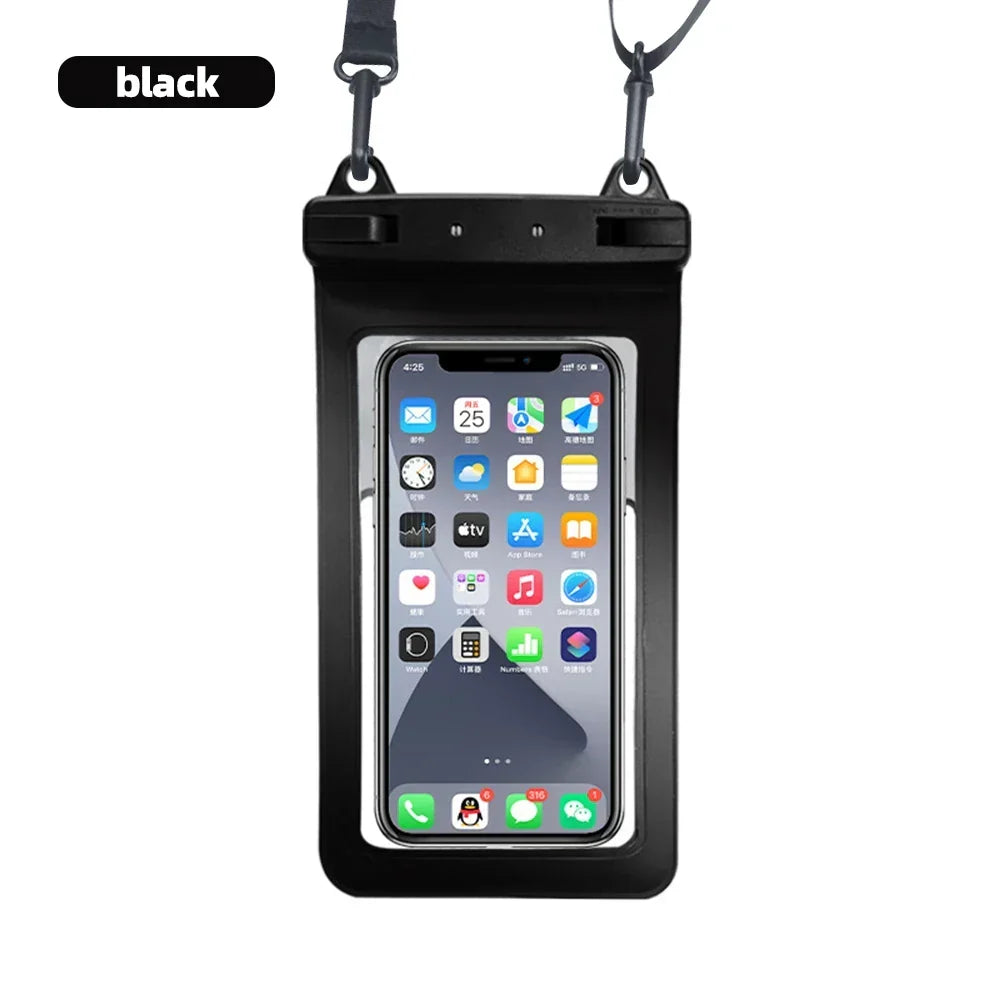 Vattentät Smartphone-fodral DryVault | Full View Design | Åtkomst från sidan | Med bärrem