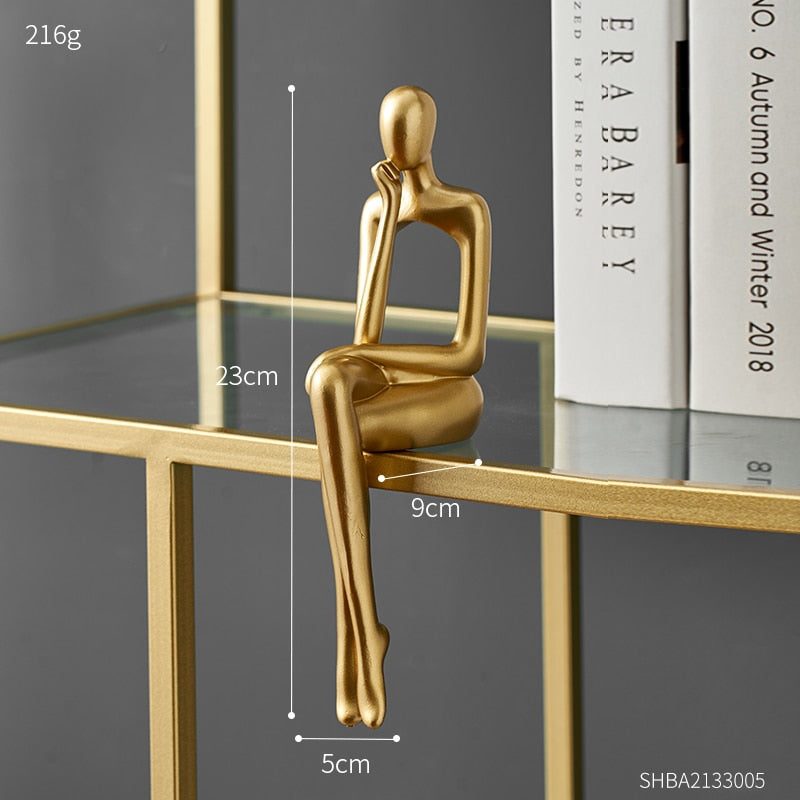 Modern Figurer Abstrakt Heminredning Skulptur