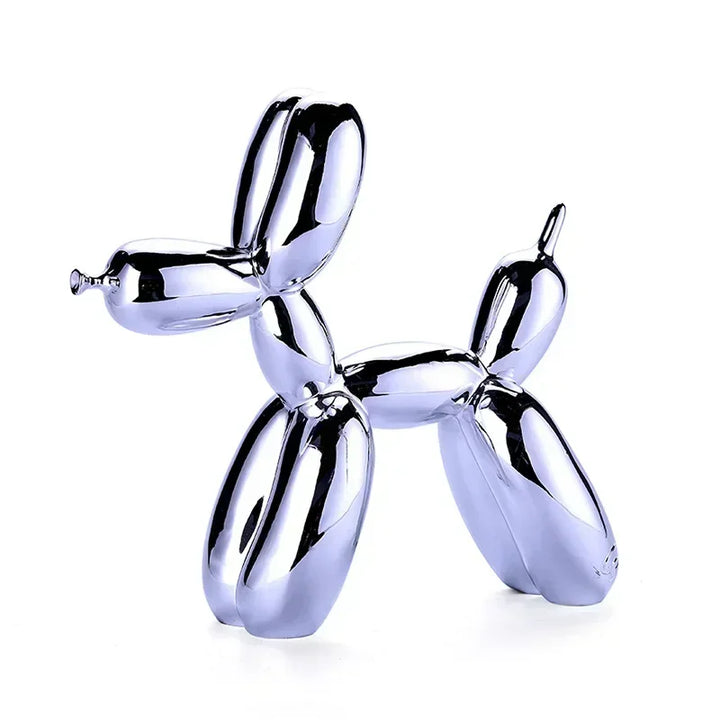 Nordisk Ballonghund Skulptur Resin Djur Ornament Konst Skulpturer och Figurer Hantverk Heminredning Rum Skrivbordsaccessoarer