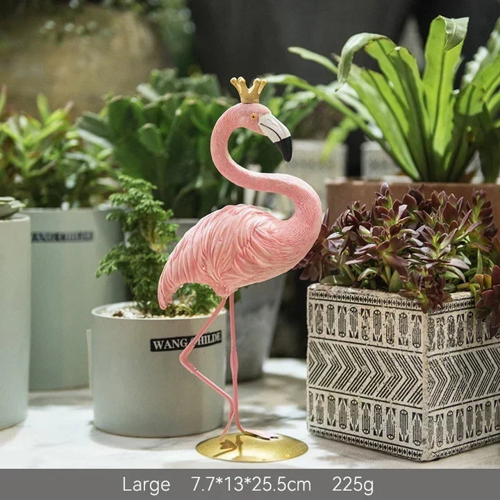 Nordisk Flamingo Figur Figur Staty Skulptur Vardagsrum Kontor Bröllop Fest Dekorationer Heminredning Dekorationsaccessoarer