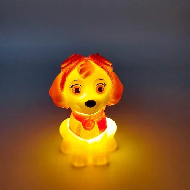 Paw Patrol Nattlampa - 3D Bordslampa för Barn, Kreativ Födelsedagspresent