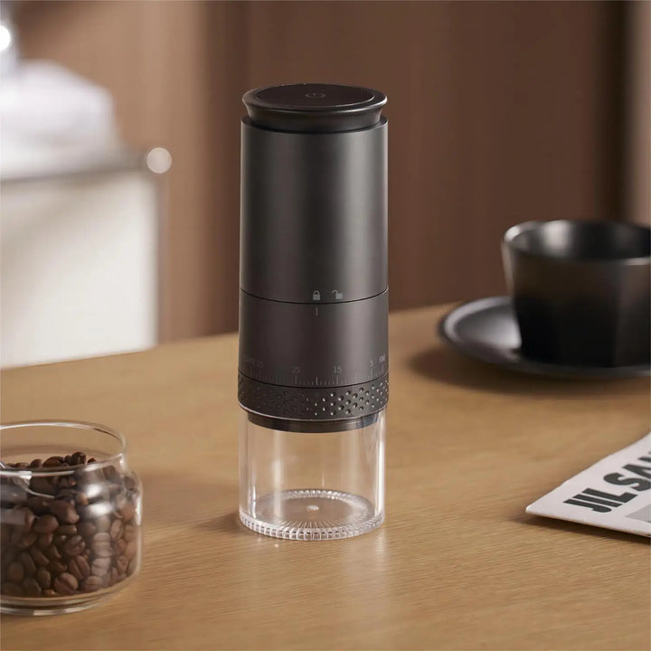 1500mAh Elektrisk Kaffekvarn Extern Justerbar Typ-C Laddning Kaffekvarn Bönmalningsmaskin Kaffebryggare