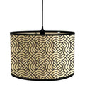 Art Deco Trumlampa Skärm