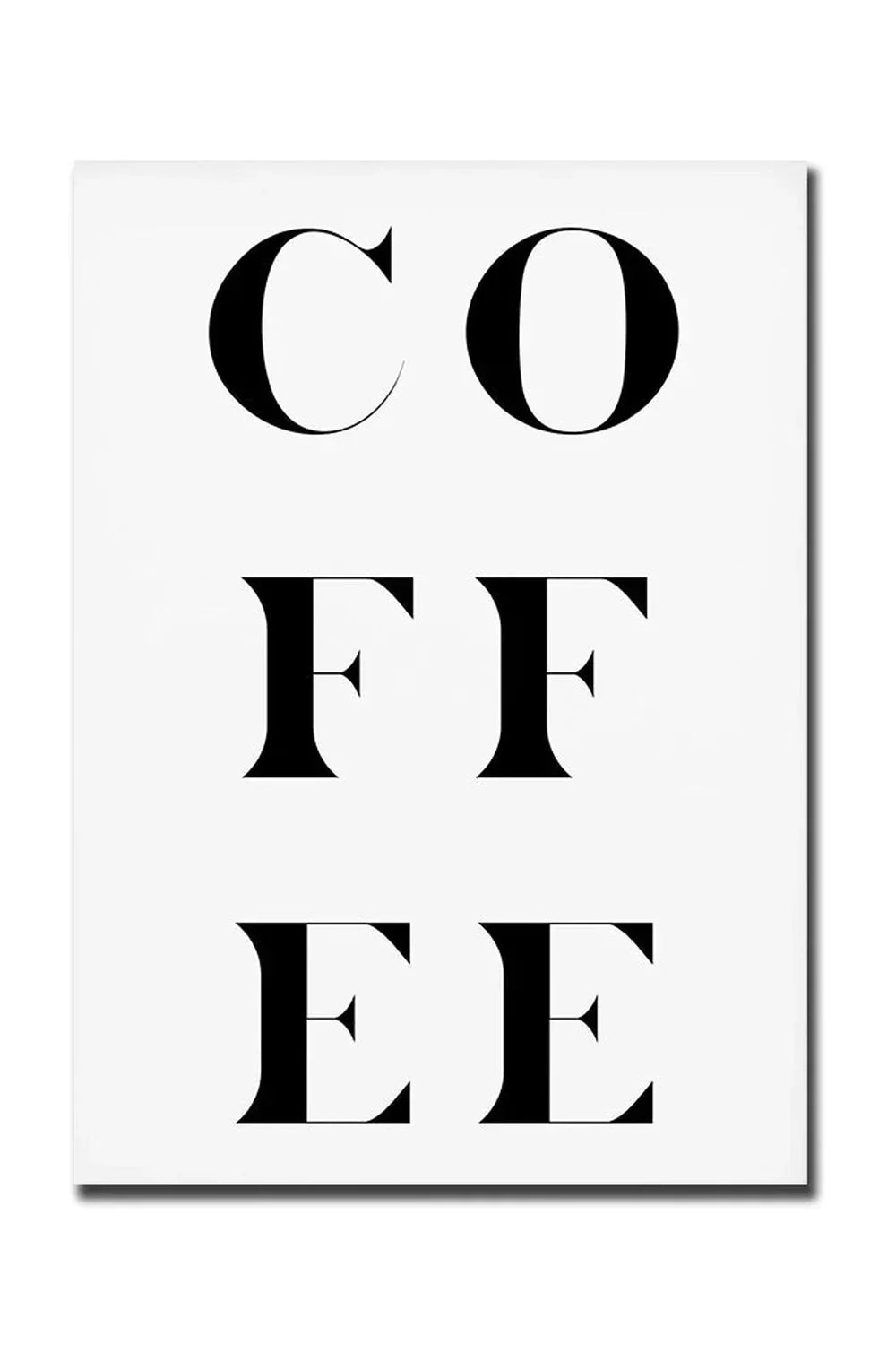 God Morgon Kaffe Canvas Poster