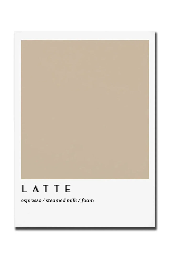 God Morgon Kaffe Canvas Poster