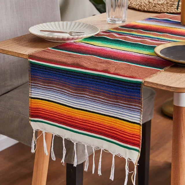 färgglad mexikansk Serape-filt