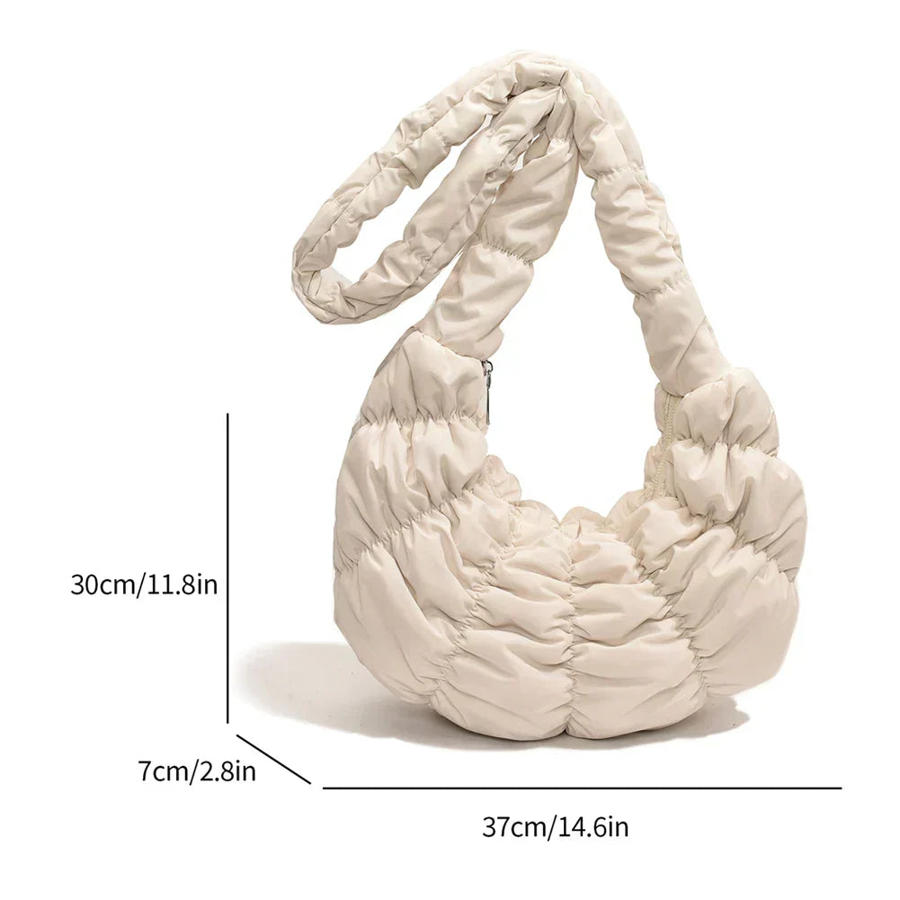 Puff Croissant Axelväska