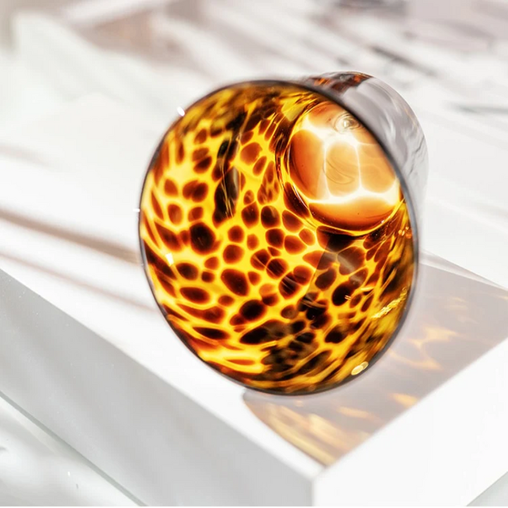 Leopard Retro Dricksglas