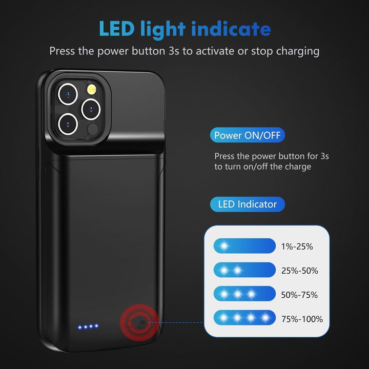 Power Bank Laddningsskydd Telefonfodral