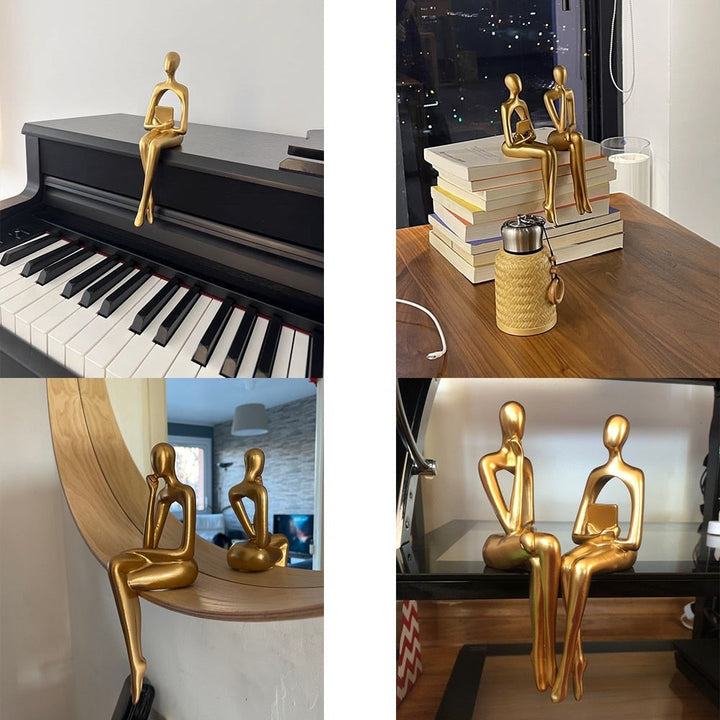 Modern Figurer Abstrakt Heminredning Skulptur