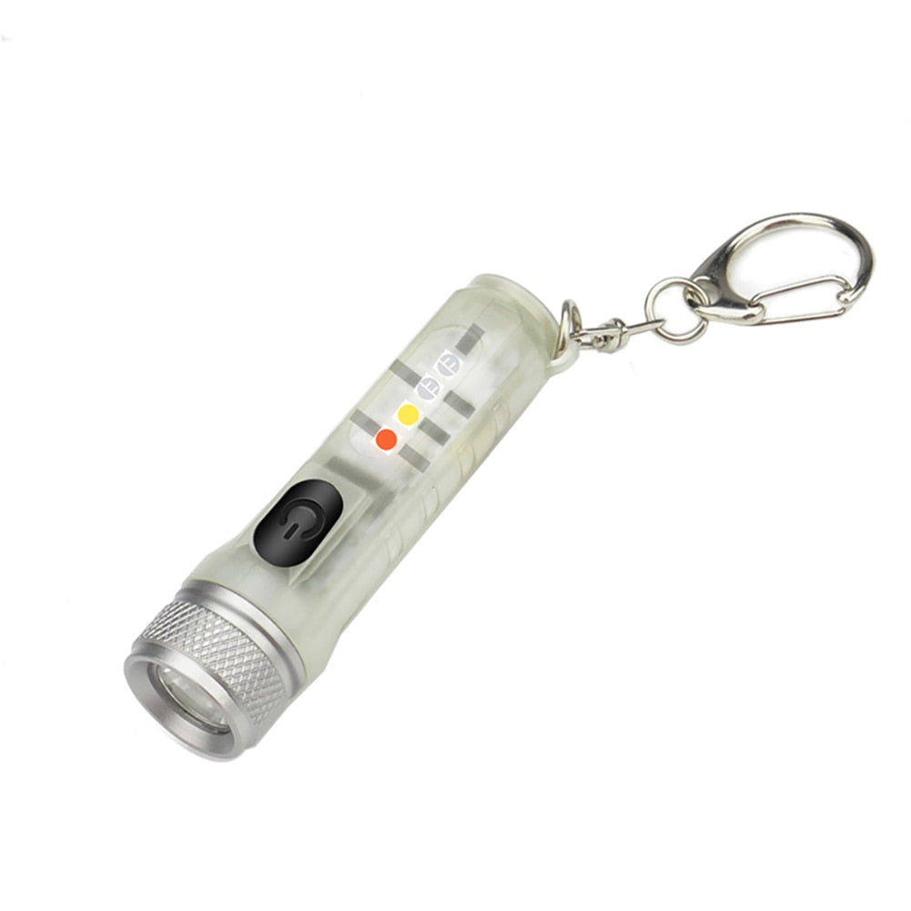Mini-LED nyckelring ficklampa