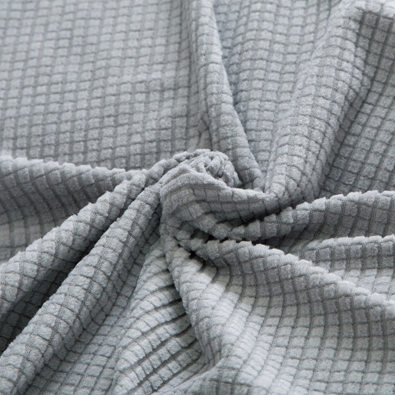 Texturerad Stretch Sofföverdrag | Halkfritt, Maskintvättbart &amp; Skyddande för 1-sits, 2-sits och 3-sits soffor