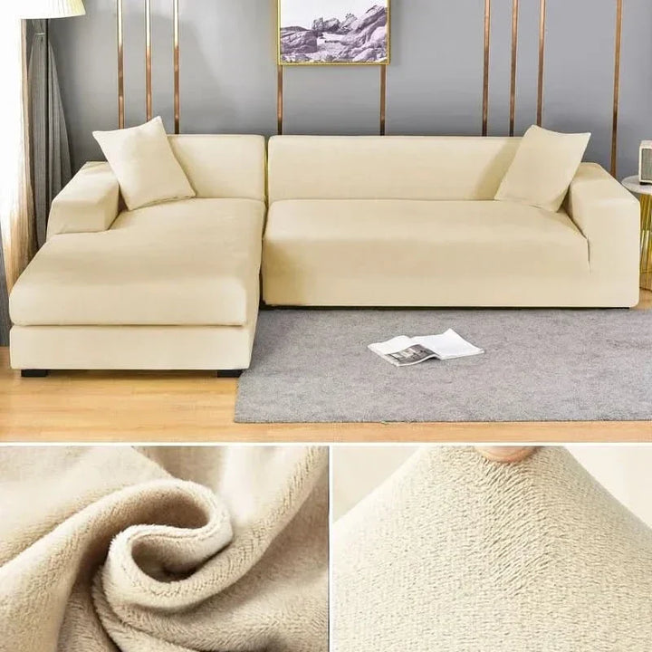 PlushFit - Högkvalitativa Sofföverdrag i Stretchsammet