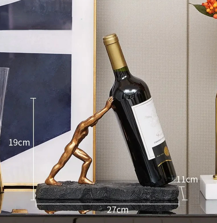 Vinflaskhållare - VinoLux - Premiumdesign - Lyxig ögonfångare