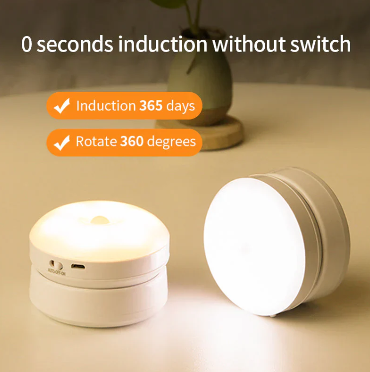 Smart Rörelsesensor Nattljus – Energisparande och Automatisk