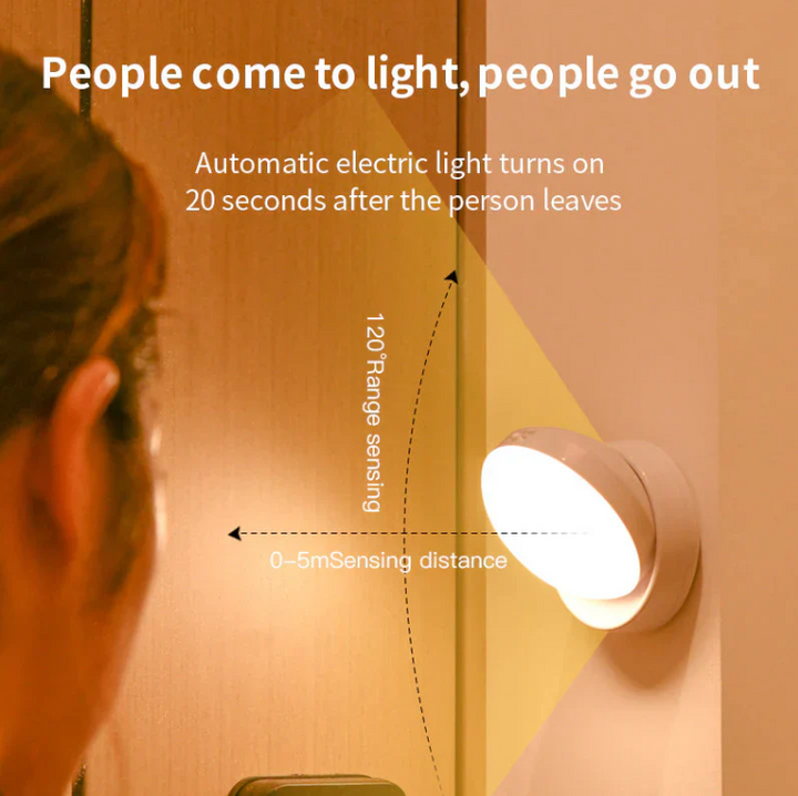 Smart Rörelsesensor Nattljus – Energisparande och Automatisk