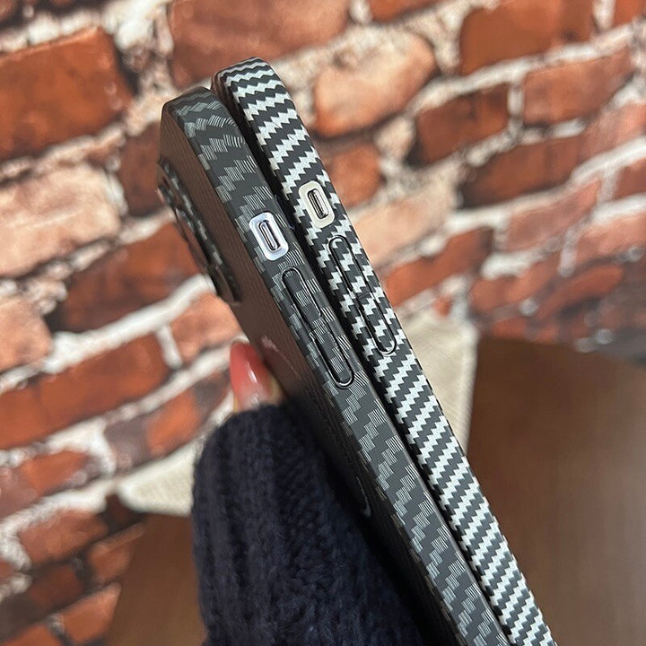 Kolfiber Magsafe Magnetisk iPhone-fodral