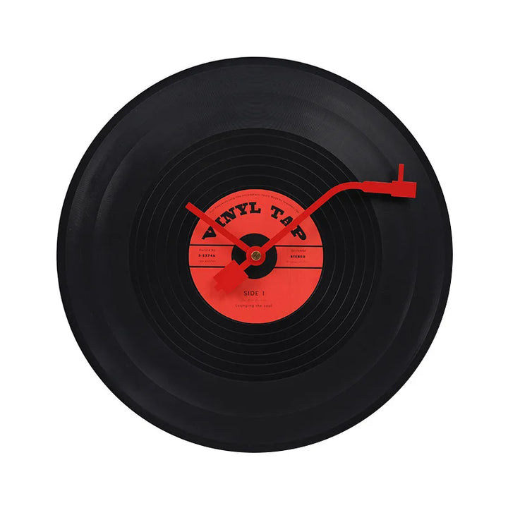 Musikalisk Vinylskivklocka