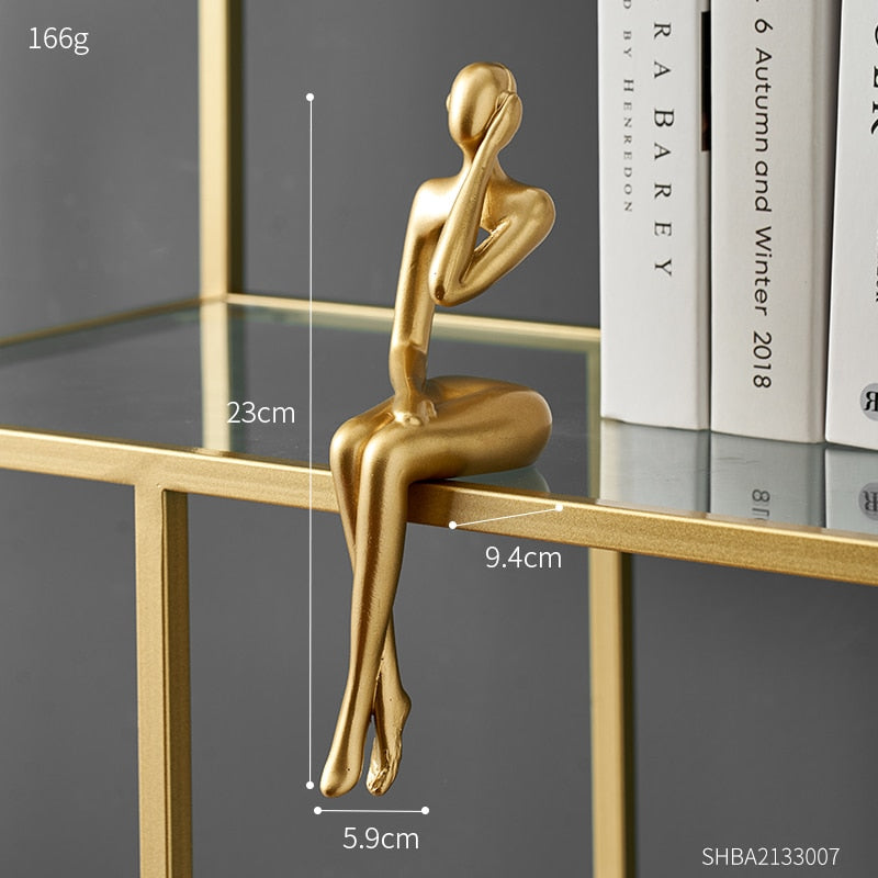 Modern Figurer Abstrakt Heminredning Skulptur