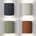 Fällbar färg Resin LED Vägglampa