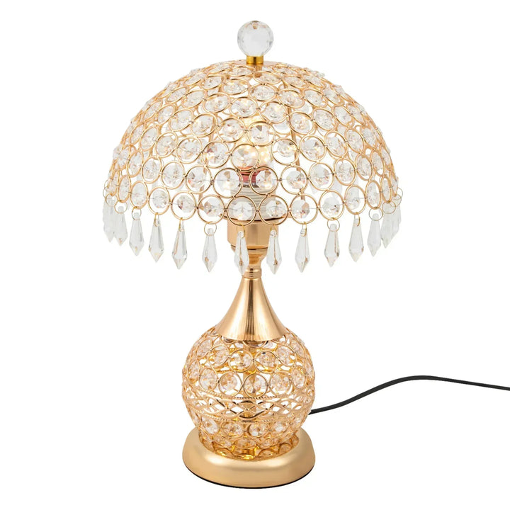 Modern Kristall Lyx Dekorativ Nattduksbordslampa