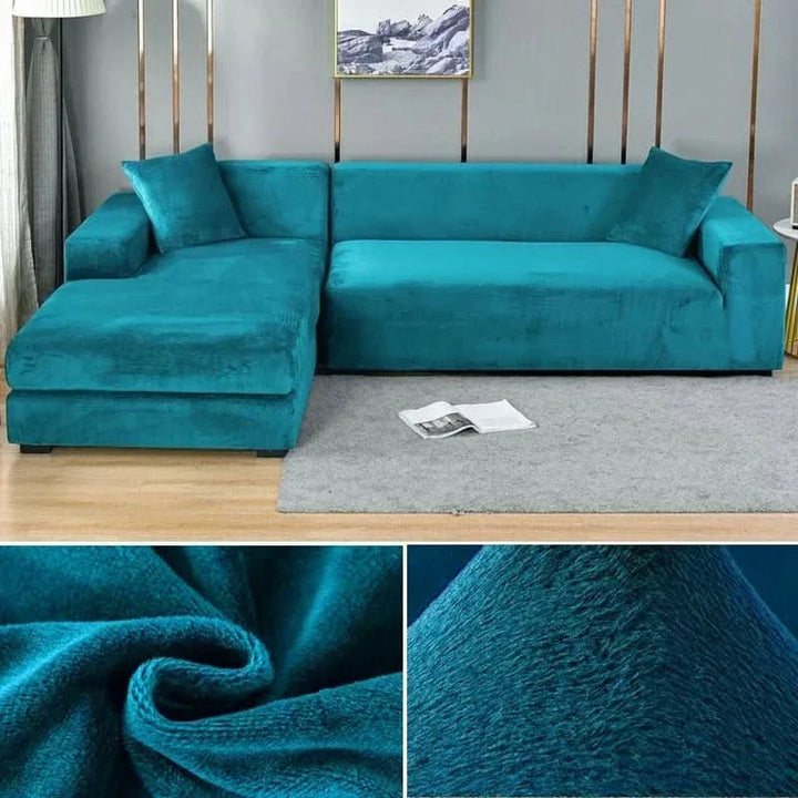 PlushFit - Högkvalitativa Sofföverdrag i Stretchsammet