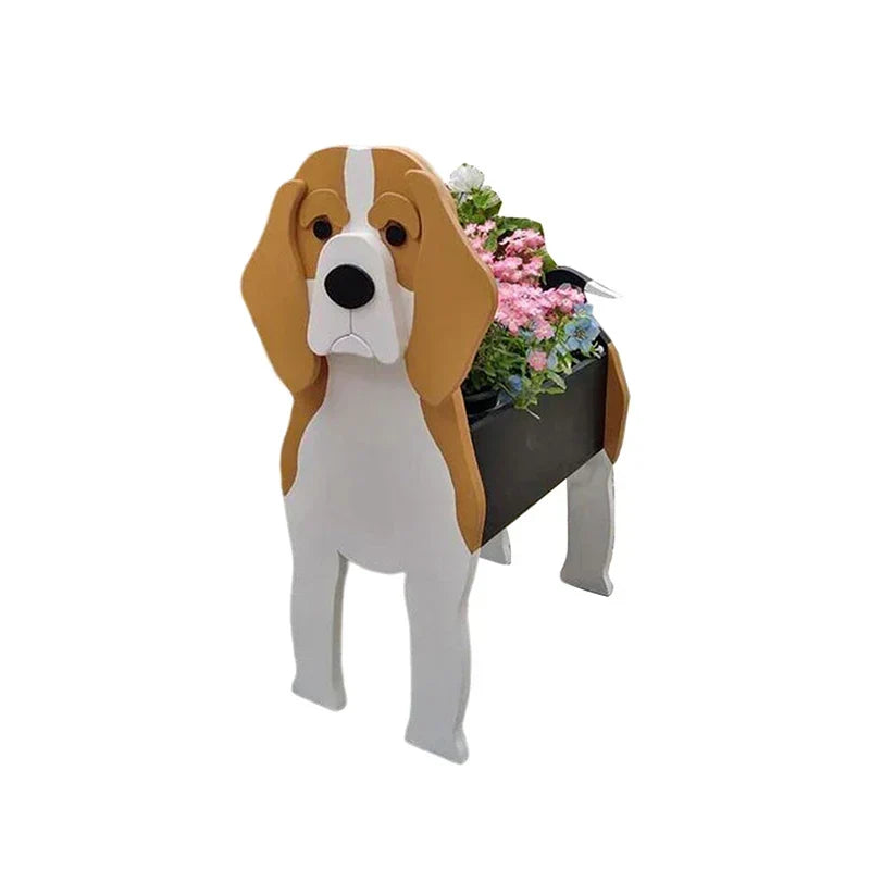 Blomkruka - Pawsome - Hundplanta Behållare - Olika Raser
