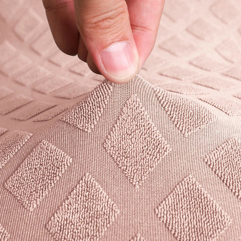 Spandex elastisk kontorsstolsoverdrag Jacquard sitskydd ananas mesh fleece skyddande överdrag elastisk datorsits skydd