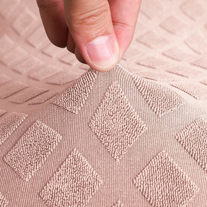 Spandex elastisk kontorsstolsoverdrag Jacquard sitskydd ananas mesh fleece skyddande överdrag elastisk datorsits skydd