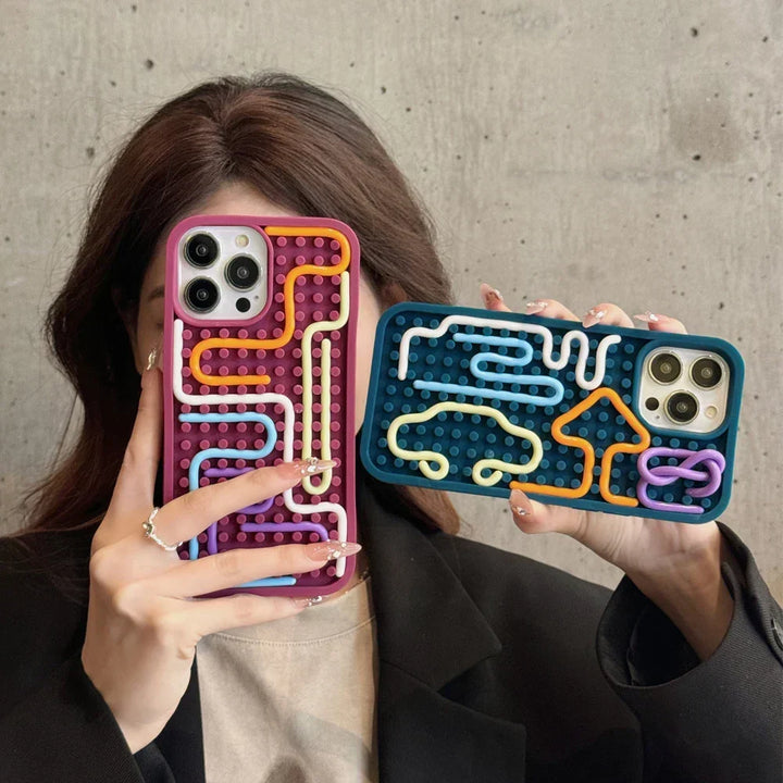 Hjärnträning Stressavlastande Telefonfodral