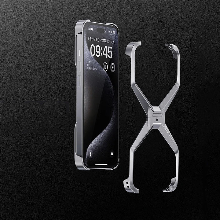 Avtagbart Metall Cool Alloy iPhone Fodral