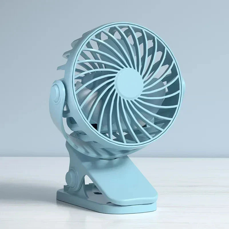 FlexiBreeze USB-fläkt | Rotera, portabel med 3 hastigheter och nattlampa