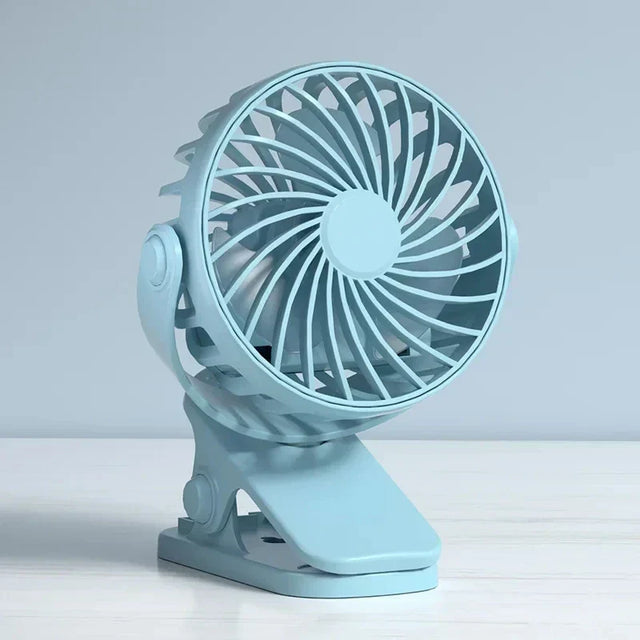 FlexiBreeze USB-fläkt | Rotera, portabel med 3 hastigheter och nattlampa