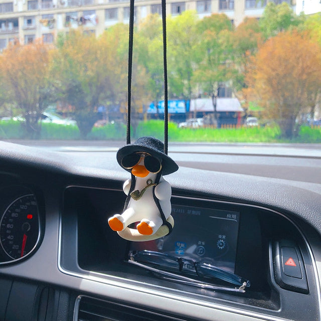 Fancy Duck Bil Frontspegel Dekor