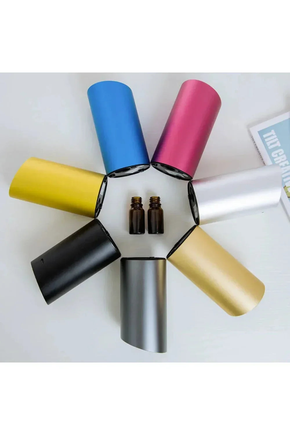Modern metallisk aromadiffusor