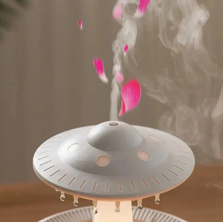 UFO Luftfuktare | Ultraljud Aromaterapi Diffusor med Fjärrkontroll - Grosven
