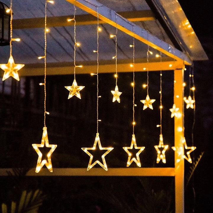 Solmåne Stjärnlampa LED Ljusdekoration