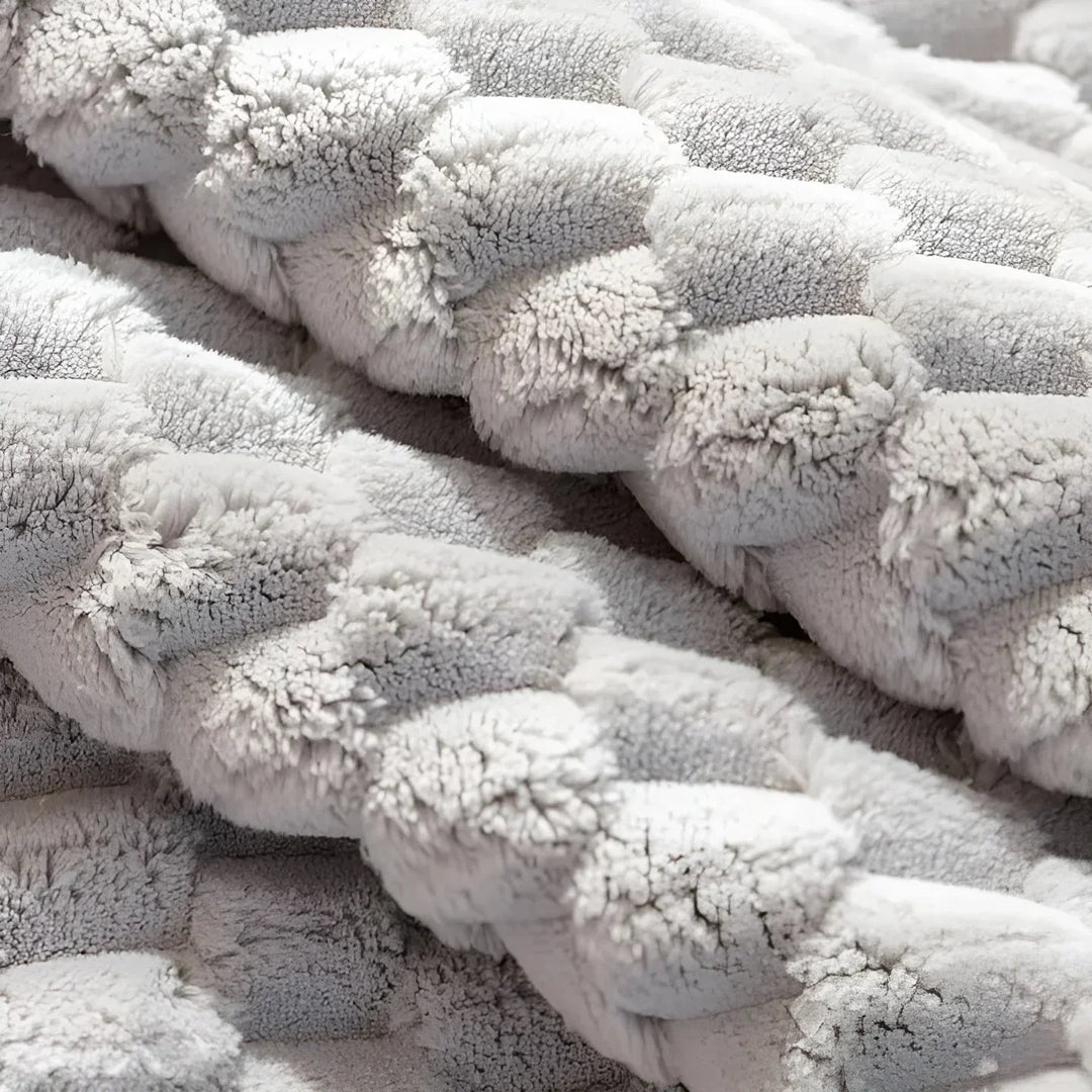 Lyxigt sammetsoffadäck med texturerat mönster