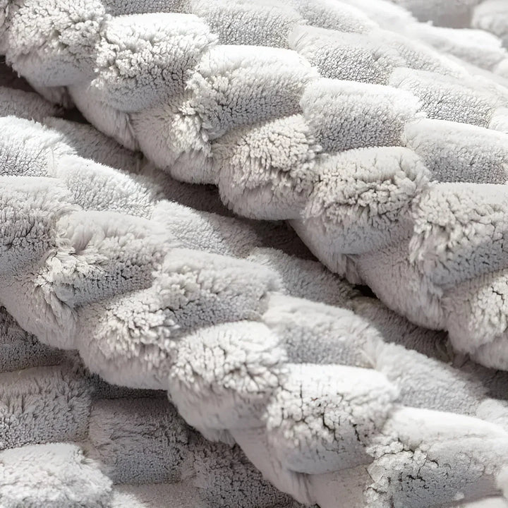 Lyxigt sammetsoffadäck med texturerat mönster