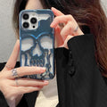 Gothic Midnight Skull Telefonfodral