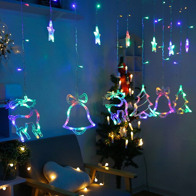Solmåne Stjärnlampa LED Ljusdekoration
