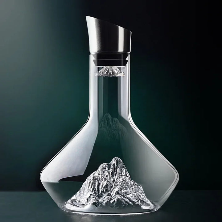 1500ml Iceberg Dekanter Kreativt blyfritt kristallmaterial lyxig högkvalitativ hem rödvinsdistributör dekantör vin kanna