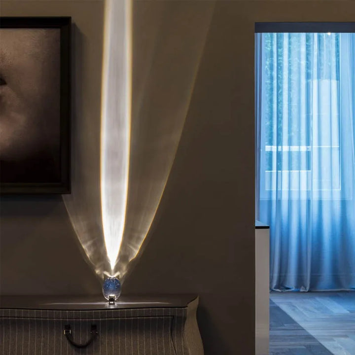 Kristall Solnedgång Himmel Bordslampa