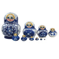 10 delar/set trä ryska matryoshka-dockor