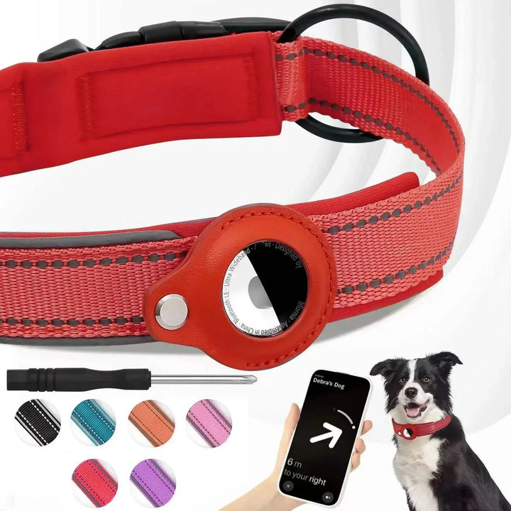 LEAZO - AirTag Hundhalsband