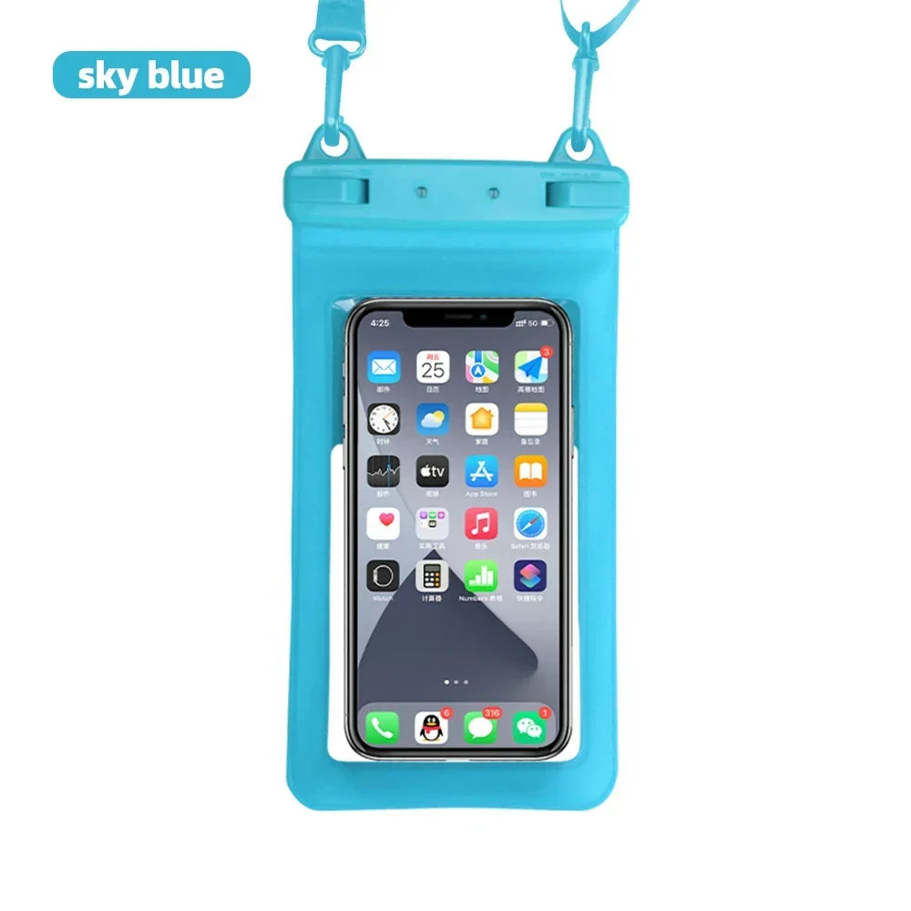 Vattentät Smartphone-fodral DryVault | Full View Design | Åtkomst från sidan | Med bärrem