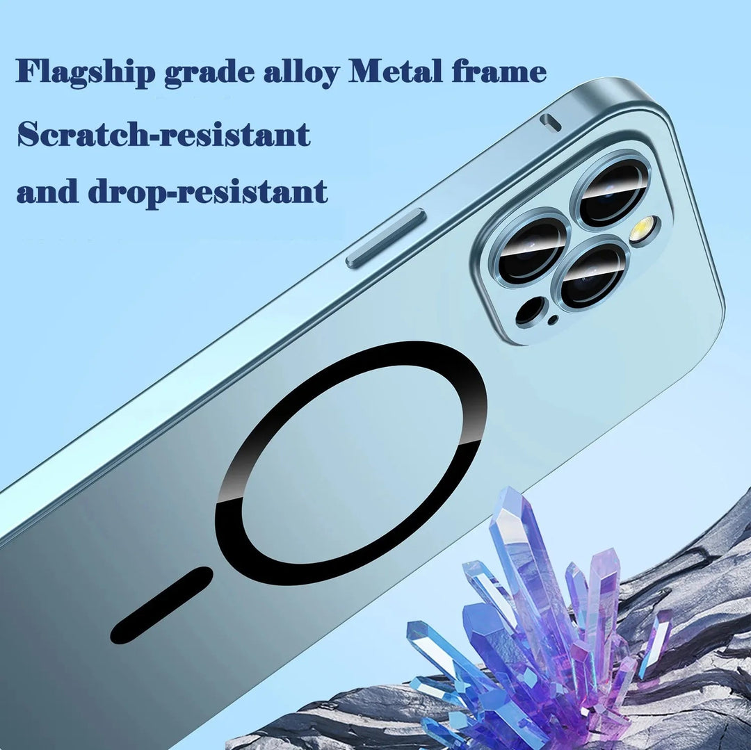 Magsafe Aluminiumram Metall Bumper iPhone Fodral