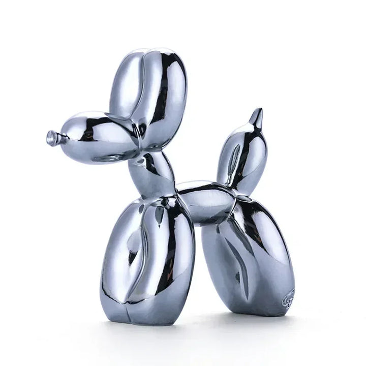 Nordisk Ballonghund Skulptur Resin Djur Ornament Konst Skulpturer och Figurer Hantverk Heminredning Rum Skrivbordsaccessoarer