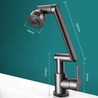 Spray vatten skyddad mekanisk universell svängarm kran